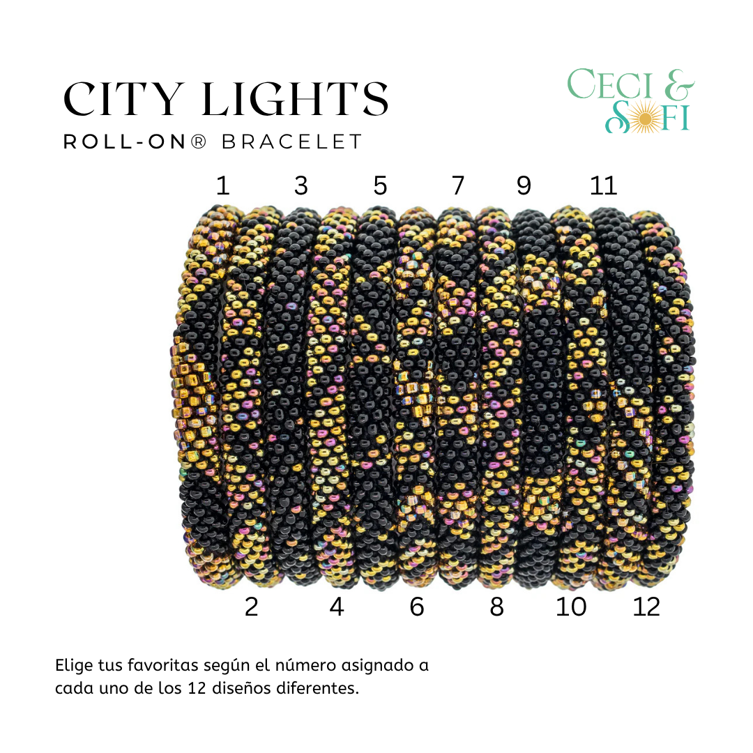 Roll-On® Bracelets -CITY LIGHTS-
