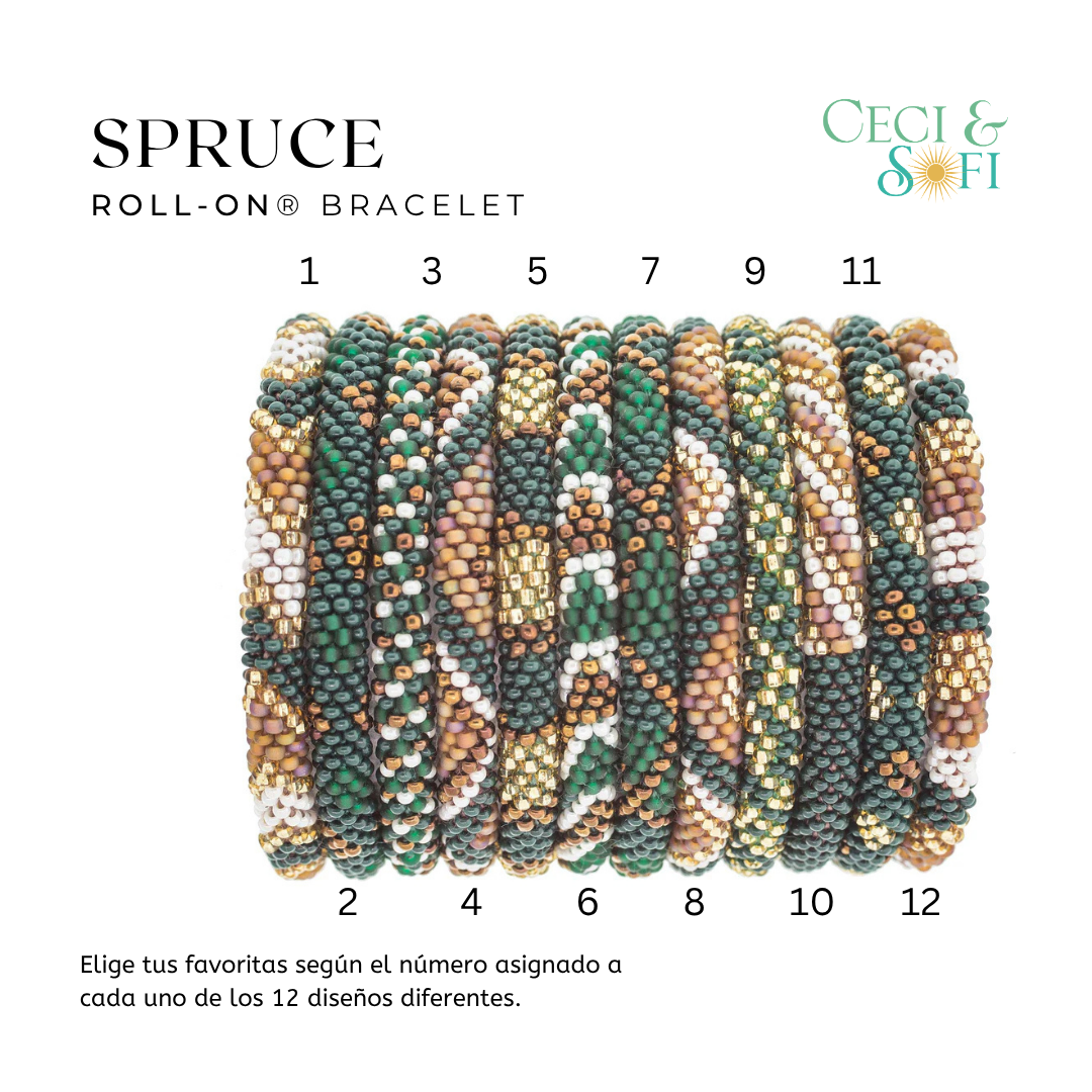 Roll-On® Bracelets - Spruce -