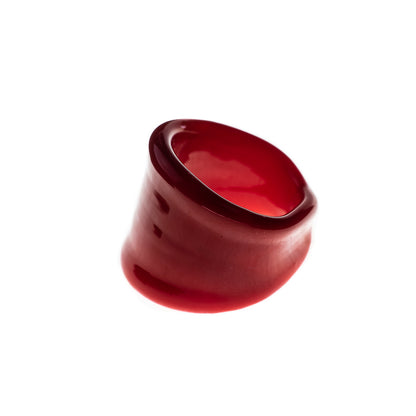 Red Glass Ring