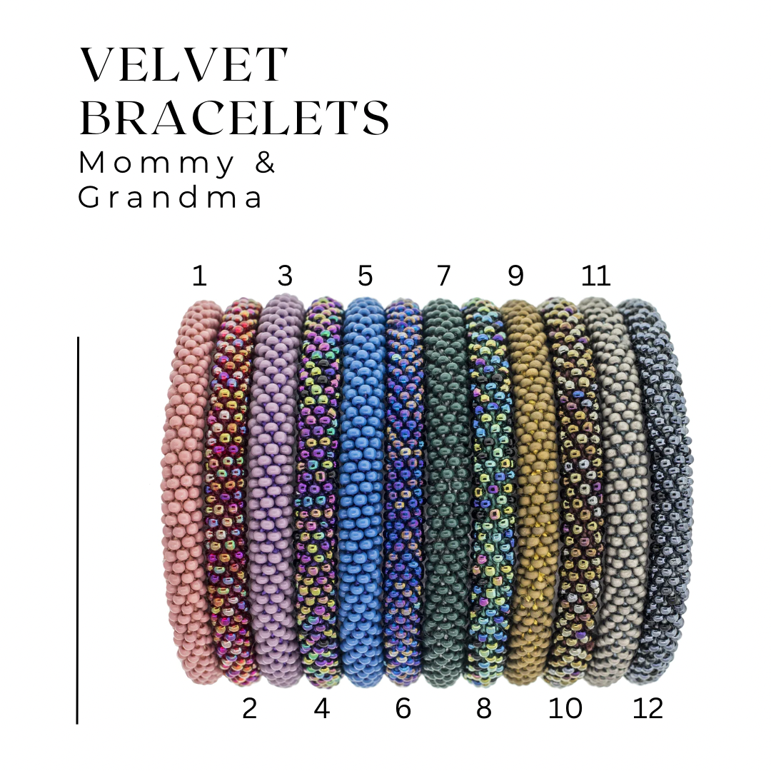 Roll-On® Bracelets -VELVET-