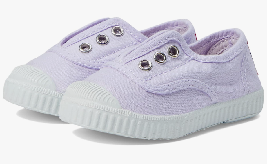 Canva Slip-on Sneakers - Lilac