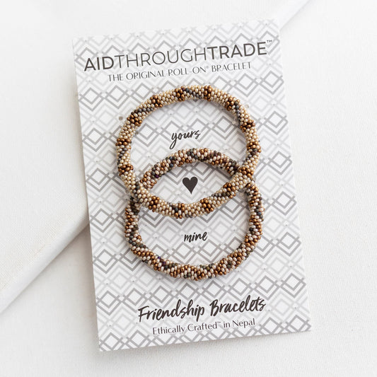 Roll-On® Friendship Bracelet Set - Hazel -