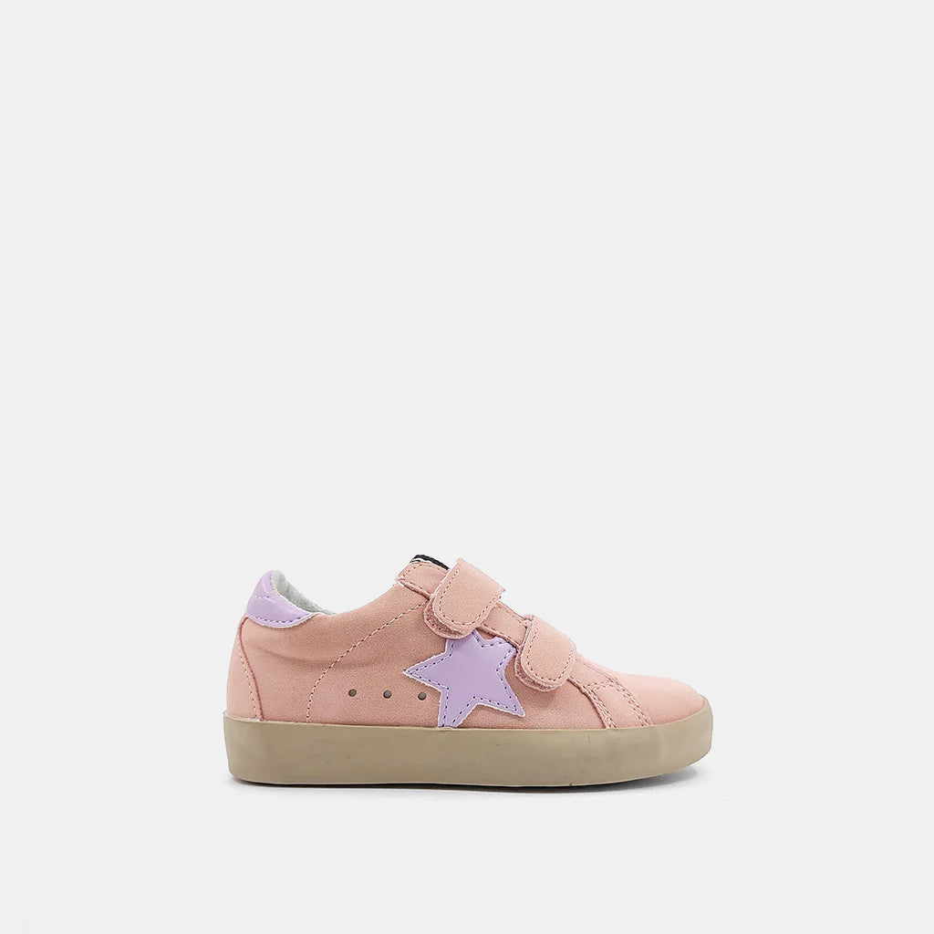 Light Pink Velcro-Toddler Sneakers