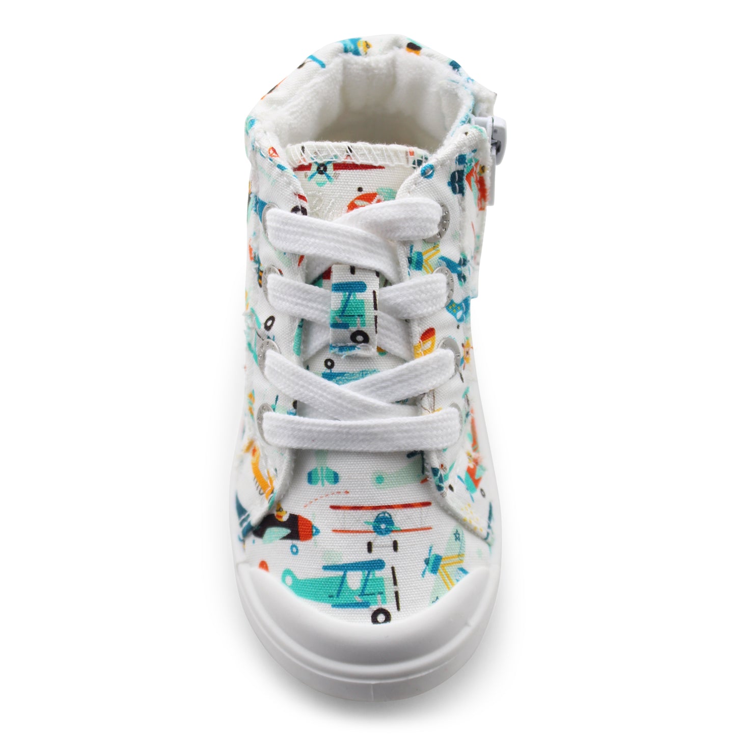 Planets Print Canvas Boots